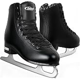 Nattork Figure Skates for Boys and Girls Excellence Stainless Steel Blades Ice Figure Skating with Enhanced Support Strength Performance and Ultimate Comfort