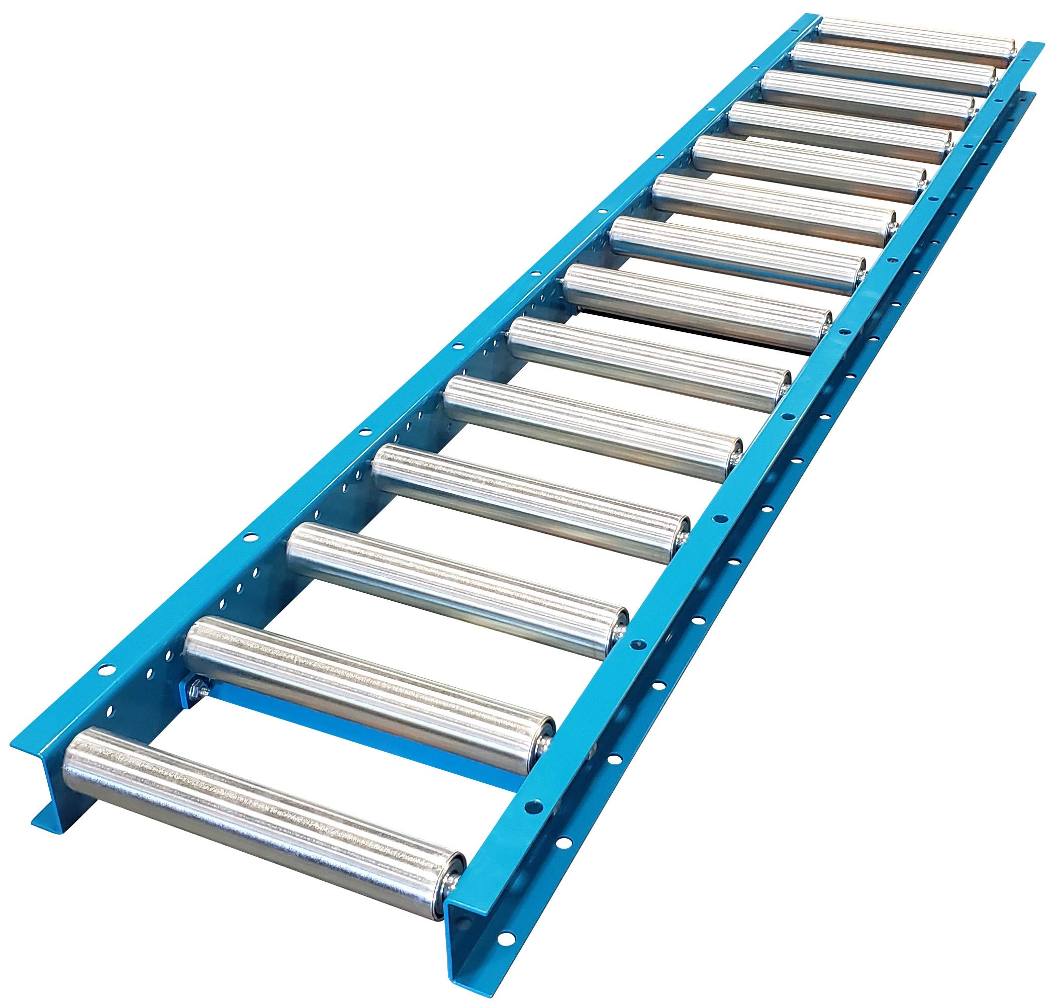 Gravity Conveyor with 1.5" Diameter Galvanized Steel Rollers on 6
