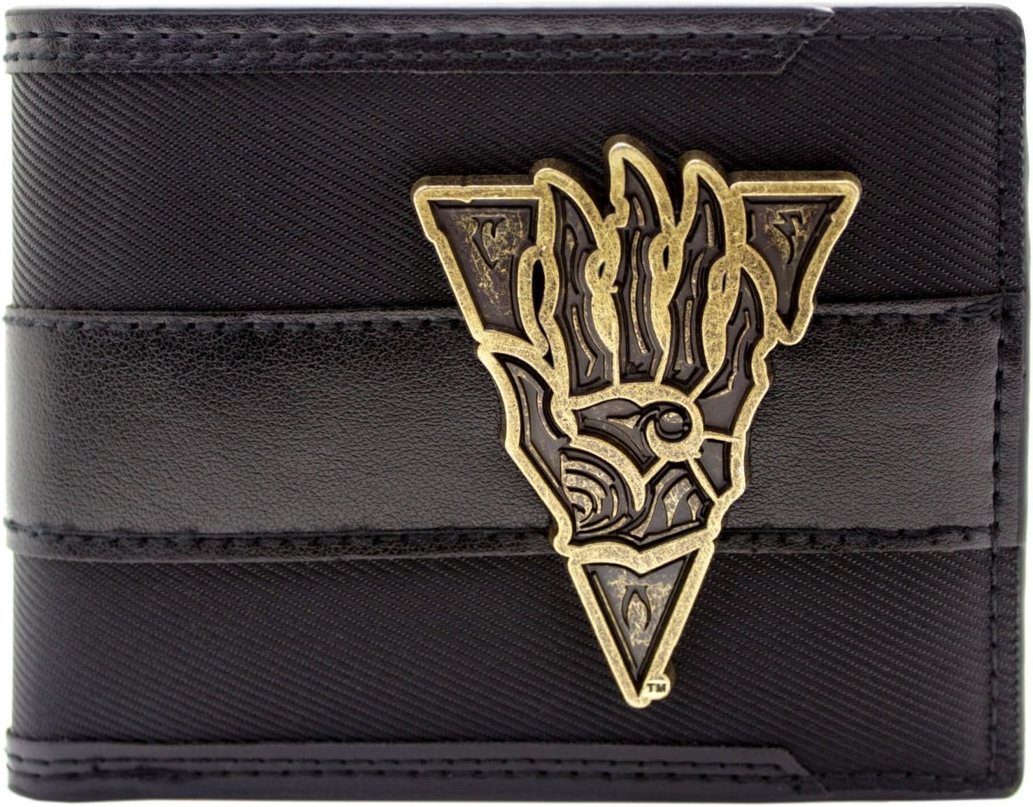 Elder Scrolls Online Morrowind Emblem Black Coin & Card Bi-Fold Wallet