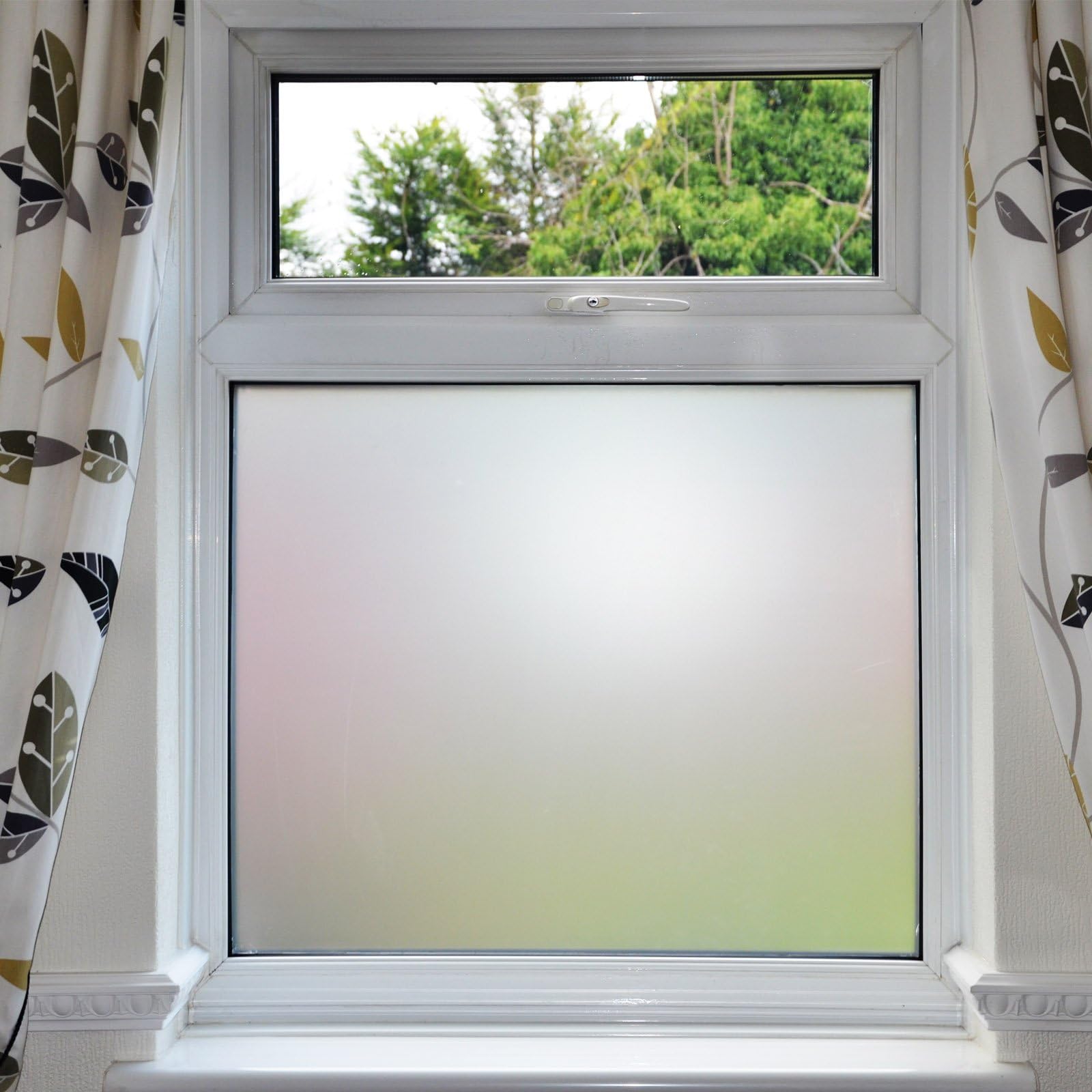 Evowrap Bubble Free Frosted Window Film (Self Adhesive) 76cm x 13 metres (Professional Installer Grade) | Easy install To Create Privacy Glass
