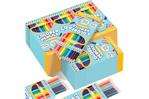 TOIDGY 480 Count Colored Pencils Bulk, 40 Packs Colored Pencils for Kids 12 Colors, Pre-sharpened Coloring Pencils for Adults, Bulk School Supplies for Teachers, Back to School Supplies, Classroom Prizes
