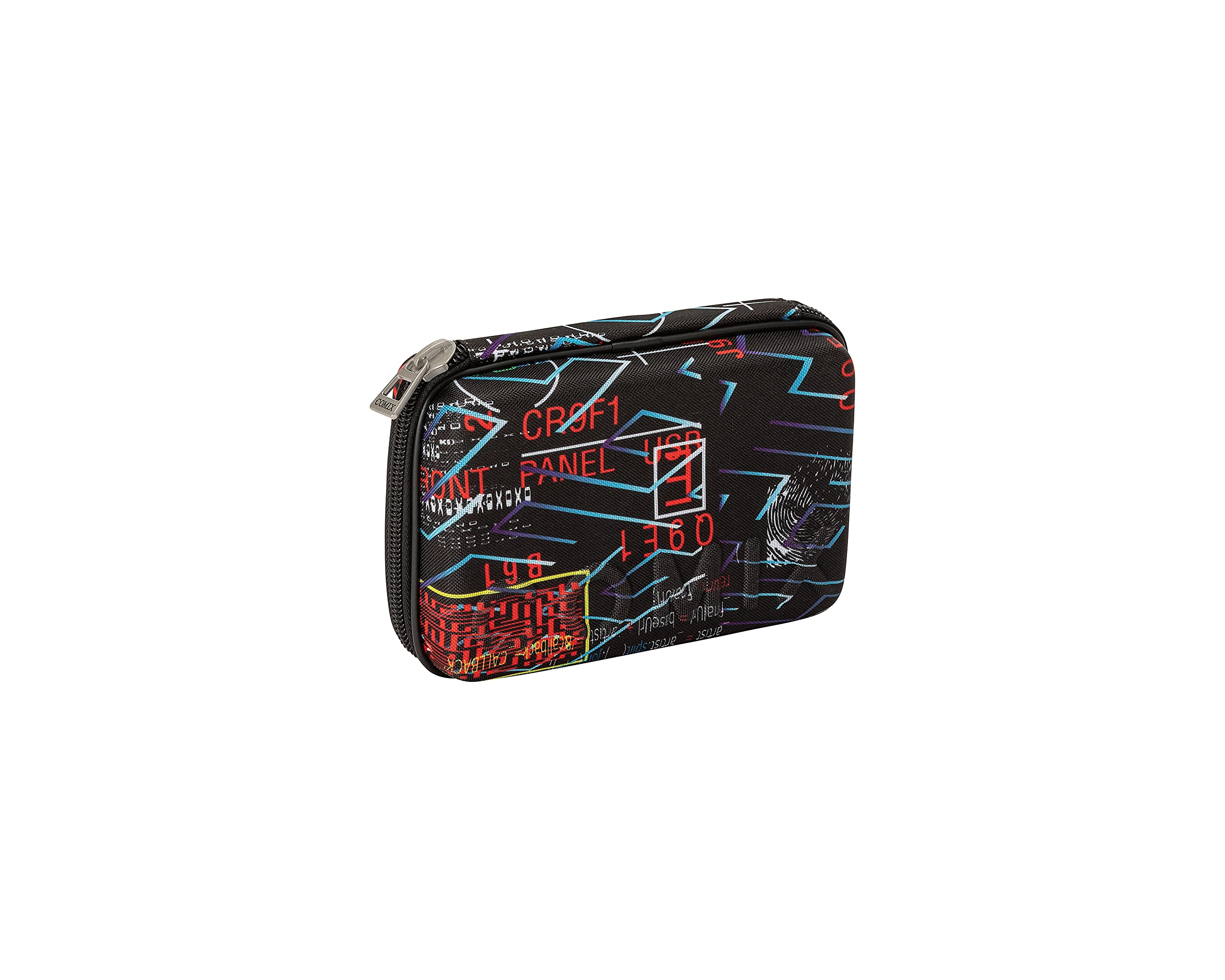 School Pencil Case with Maxi Zip Kit Comix Flash Help Me