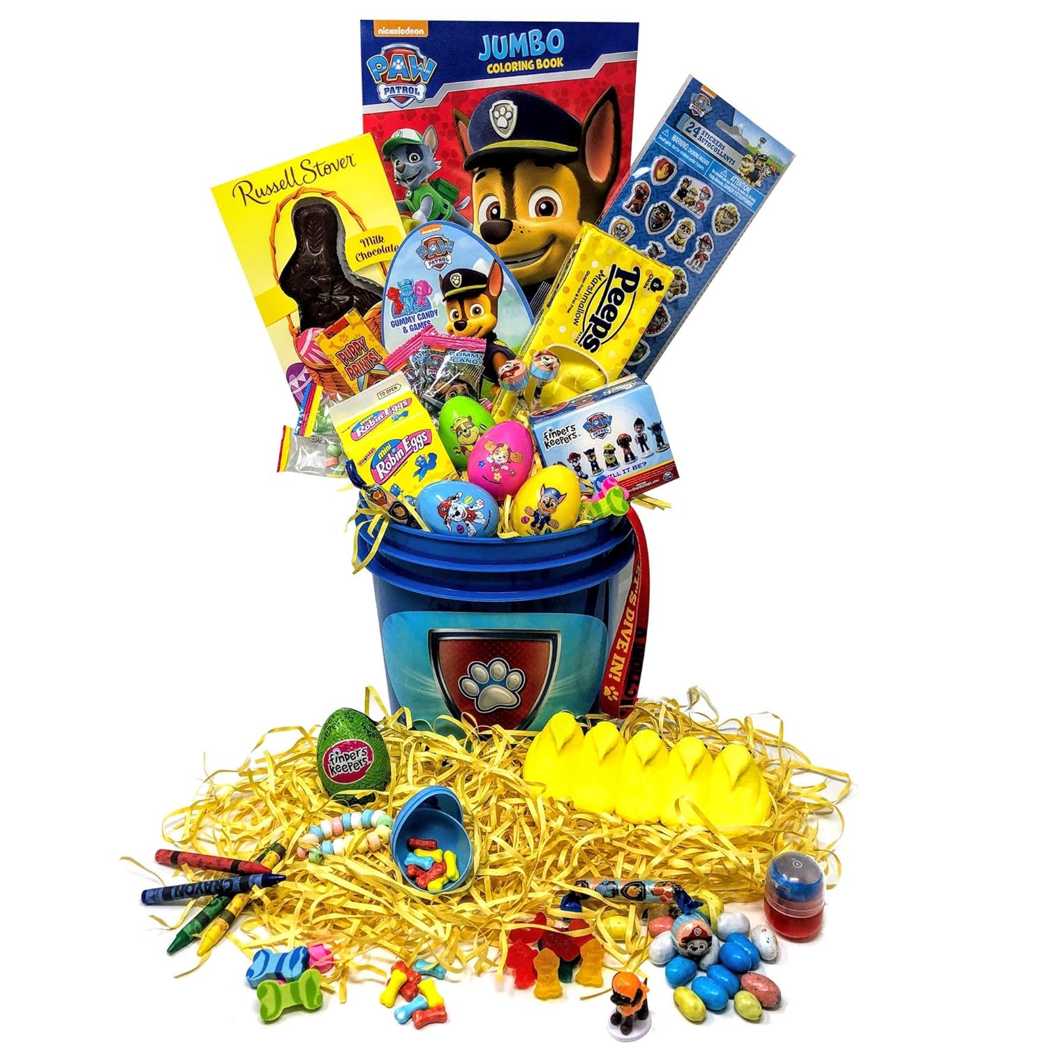 girl paw patrol easter basket
