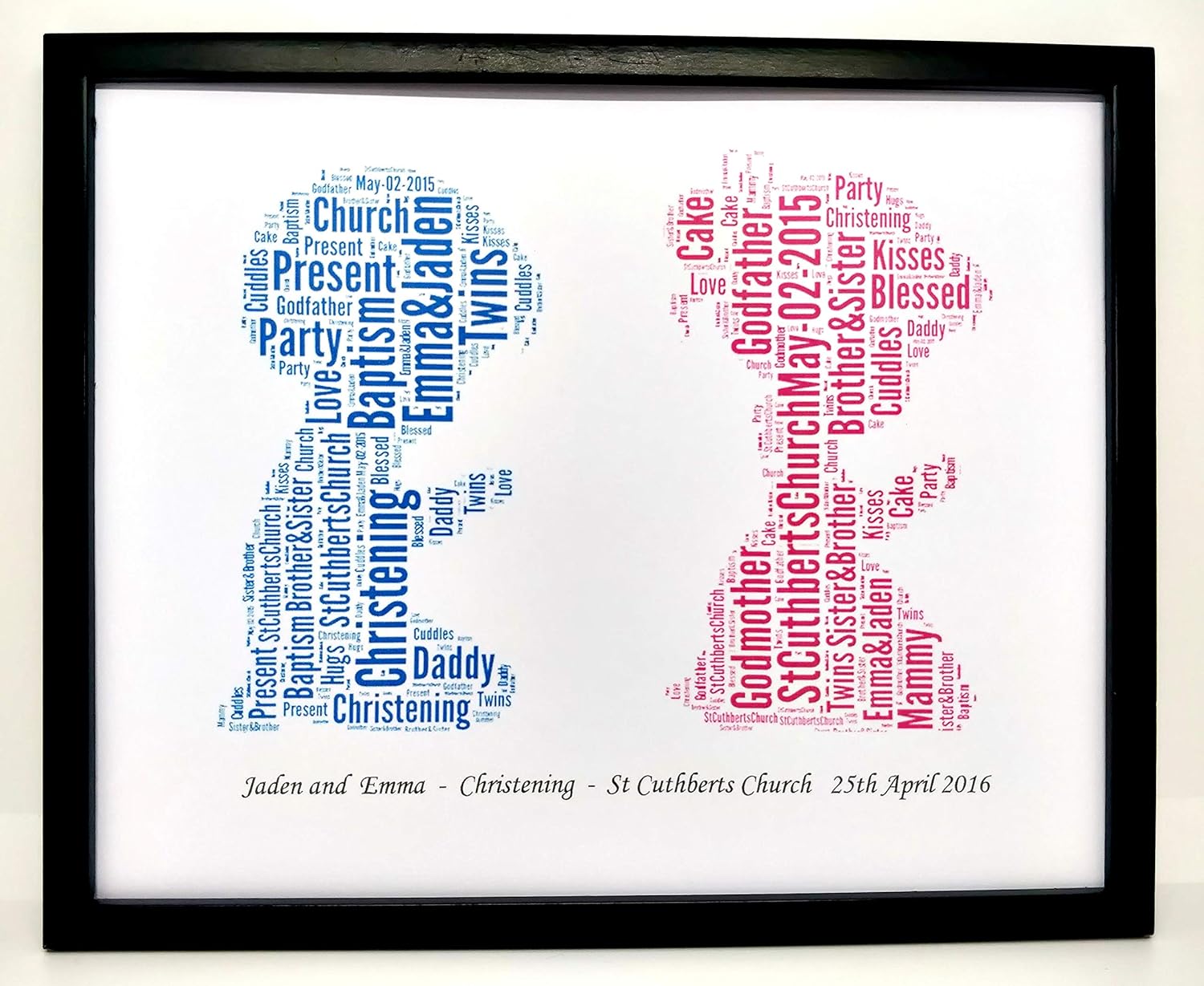 christening gifts for twins boy and girl