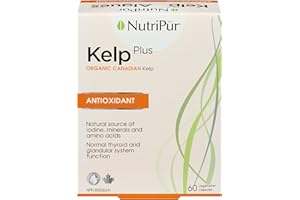 Nutripur Organic KelpPlus, Iodine Supplement, 60 vegetarian capsules