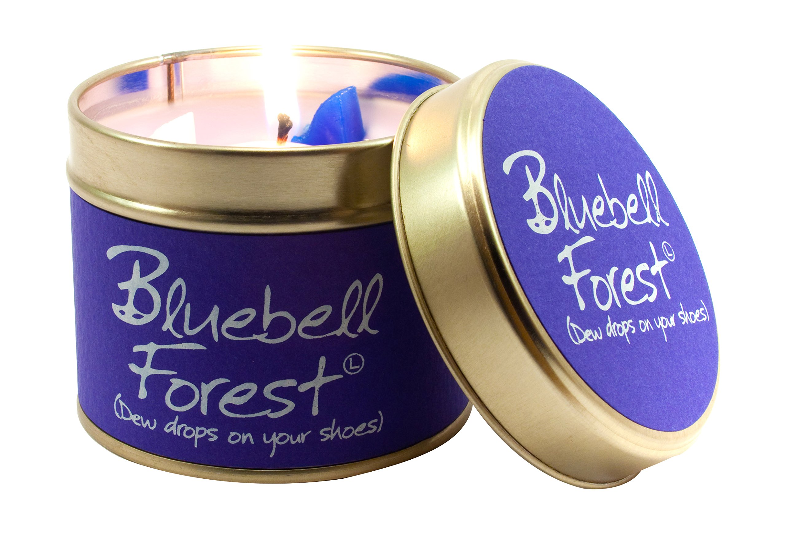 Lily-Flame Bluebell Forest Tin, Purple