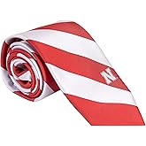 Desert Cactus University of Nebraska Neck Tie UNL Cornhuskers 100% Polyester Necktie with Logo, Officially Licensed