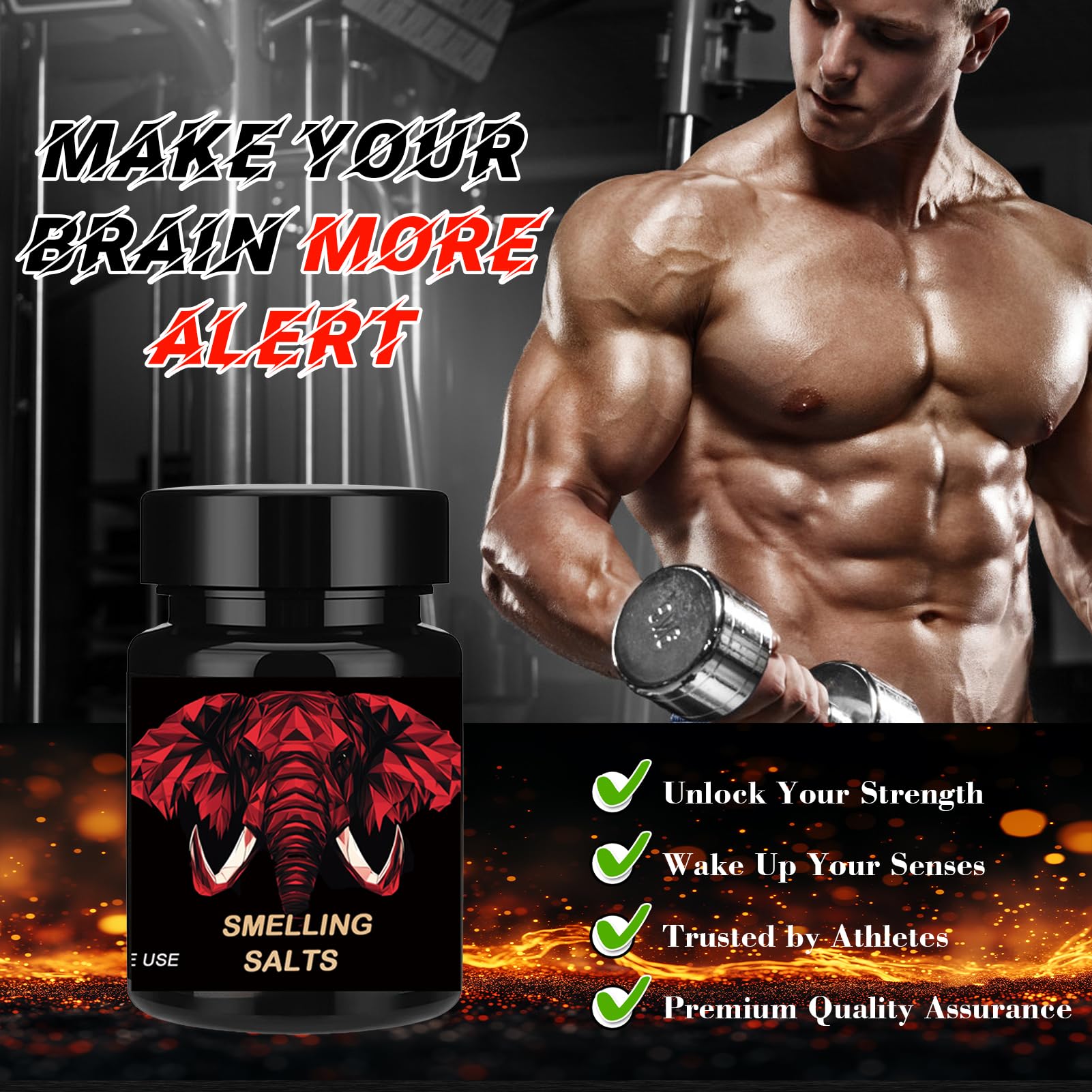 CEGWISP Salts for Athletes-for Powerlifting, Hockey, Football and More,Activate Before Smelling,Instant Energy, Focus and Motivation(Sealed Oni 1PACK)