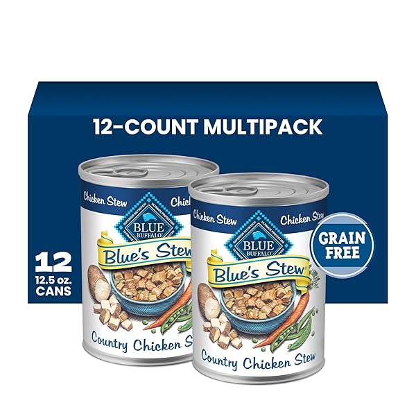 BLUE BUFFALO BLUE’S STEW COUNTRY CHICKEN STEW NATURAL...