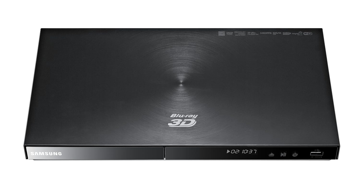 Samsung BD-E5900 3D WiFi Blu-ray Disc Player (Black)