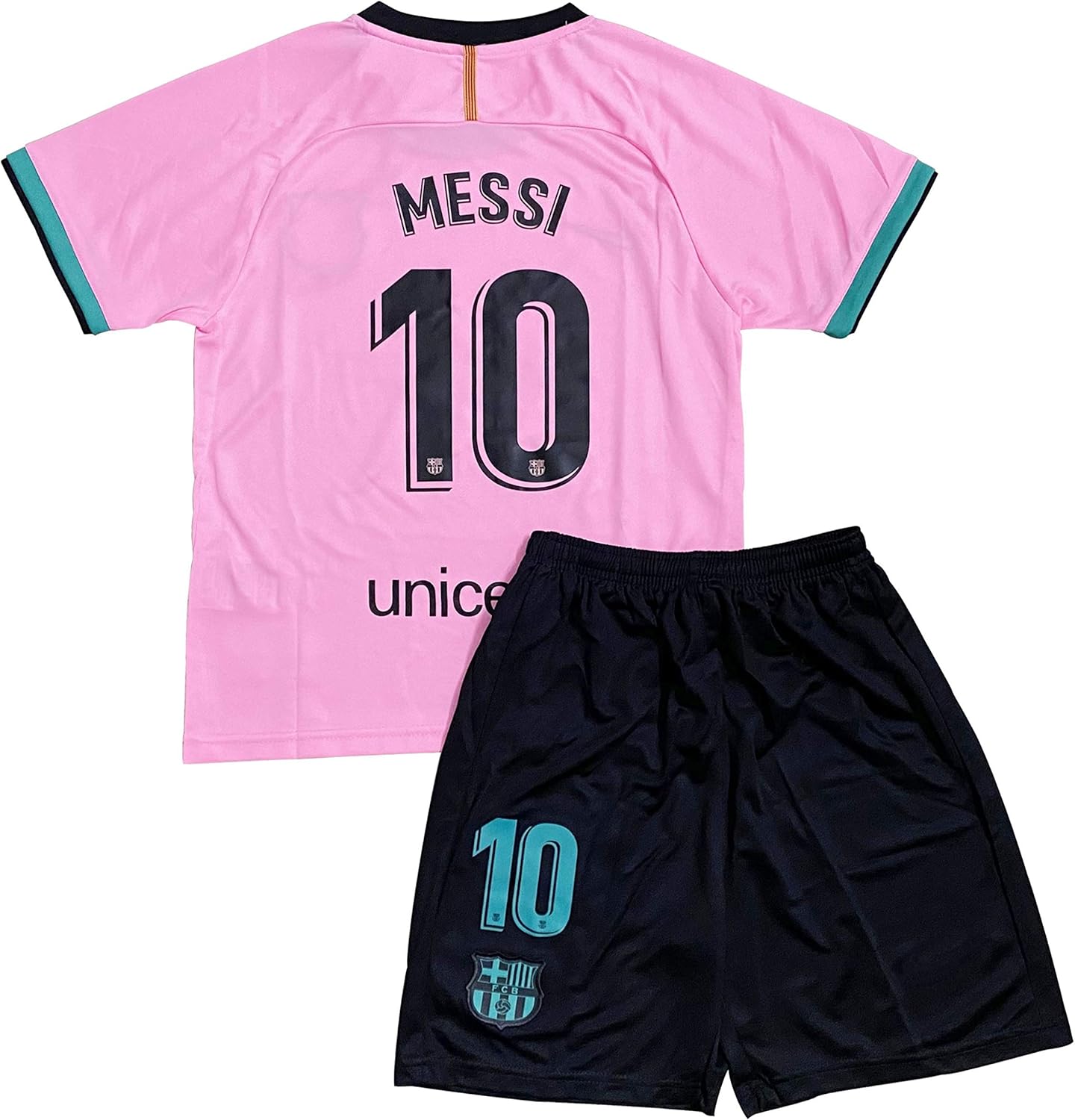 Fanplay New Messi 10 Soccer Jersey & Shorts for Kids/Youths