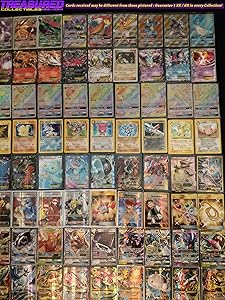 50+ Official Pokemon Cards Binder Collection Booster Box with 5 Foils in Any Combination and at Least 1 Rarity, GX, EX, FA, Tag Team, Or Secret Rare, with Cards Like Charizard and Detective Pikachu