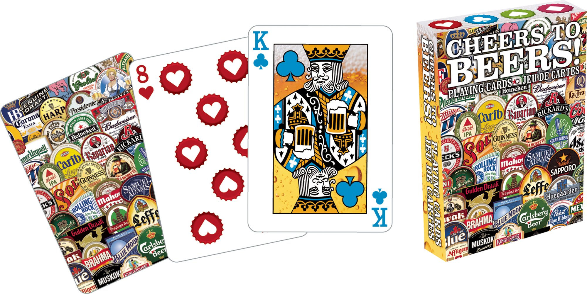 AQUARIUS Cheers to Beers Playing Cards