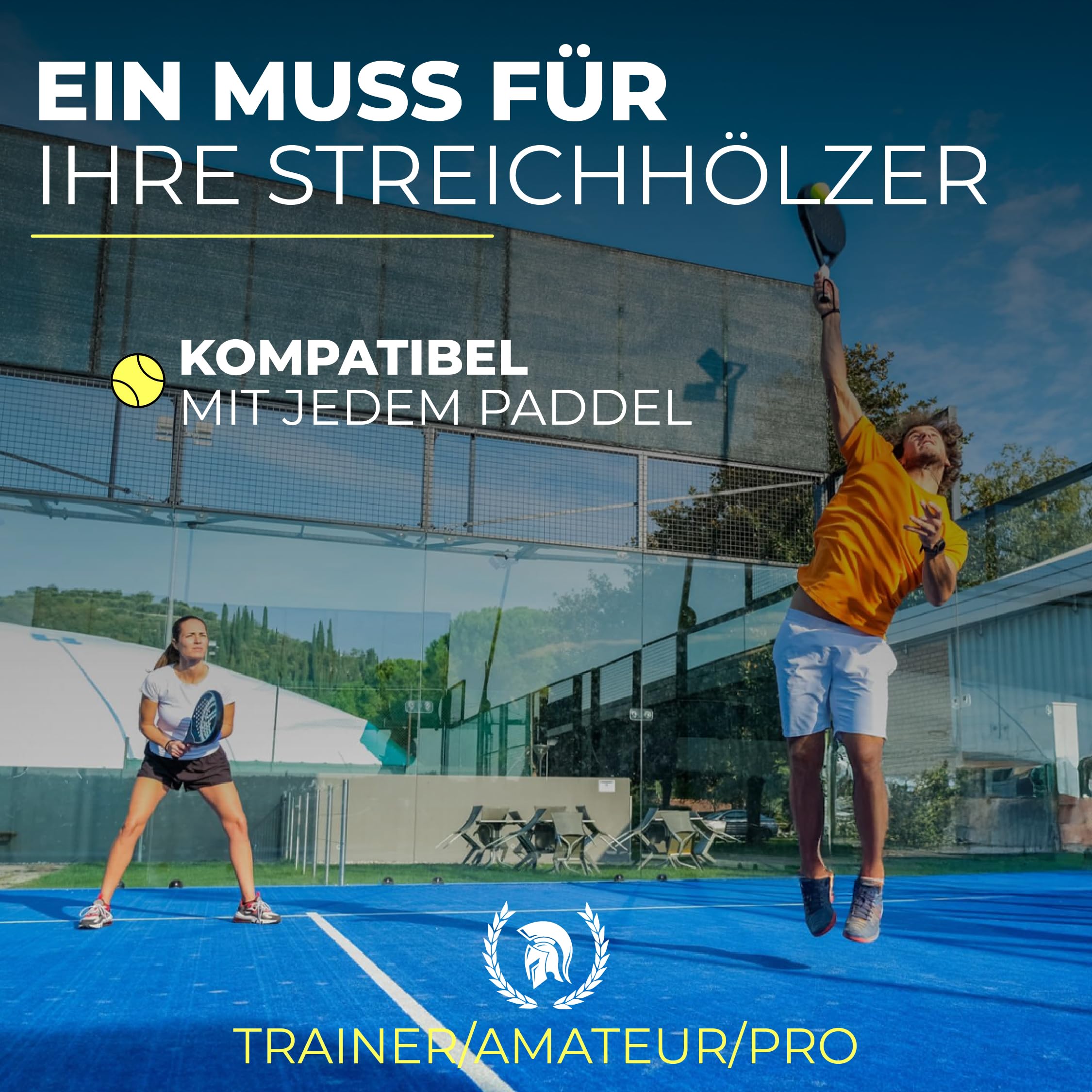 GLADIATOR PADEL - ZÄHLTAFEL FÜR Tennis und Padel-Tennis selbst Trainer-Tennis Training-Tennis zubehör-Padel-Paddle Tennis-padle Tennis schläger-Tennis Gadget-Tennis Training-Tenis- Padel 5