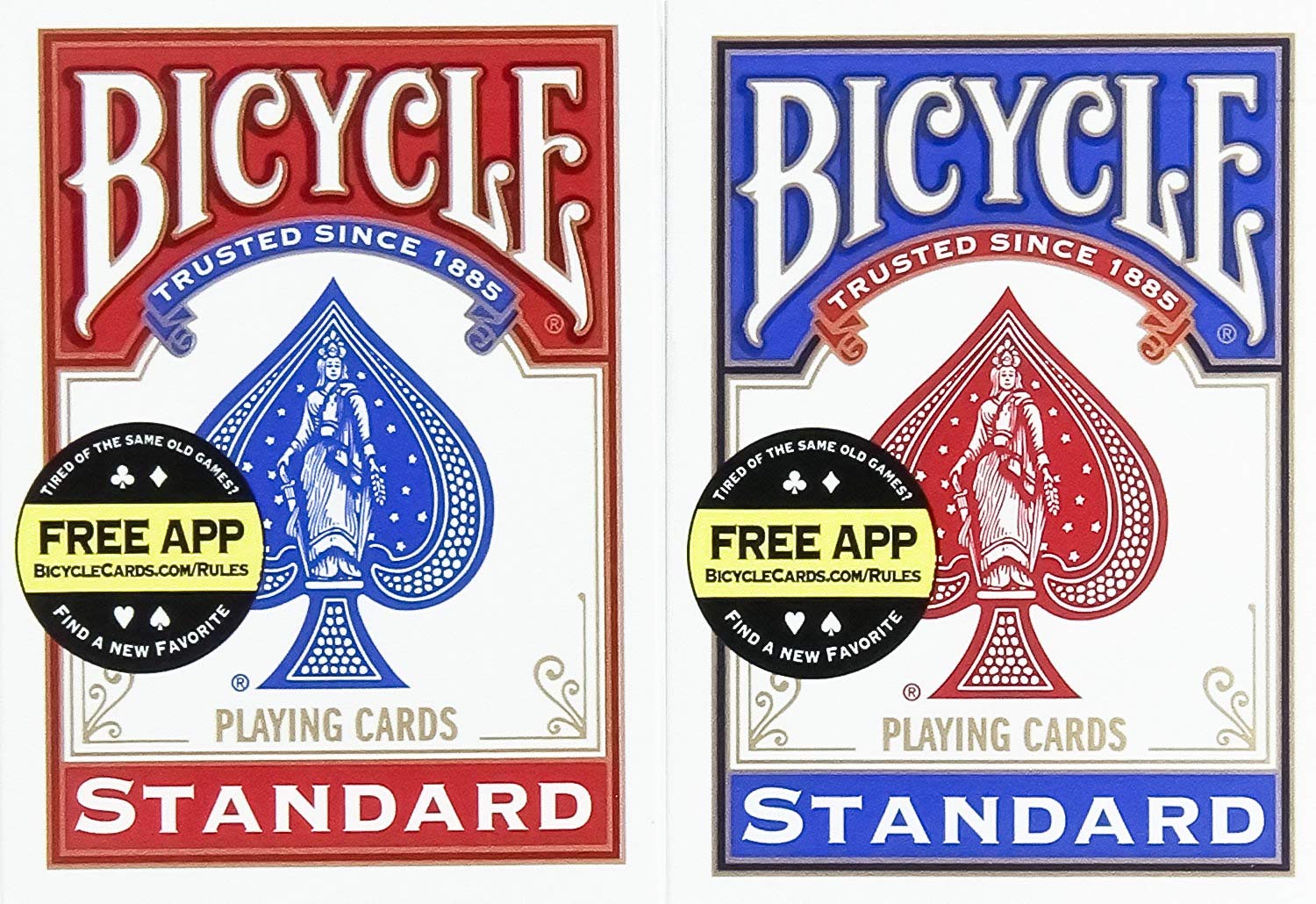 Bicycle Playing Cards Poker Size 12 Pack in Oman Whizz