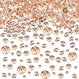 Hicarer 4000 Pieces Clear Diamonds Crystals Acrylic Gems Wedding Table Scattering Gemstones Christmas Party Decorations Brida