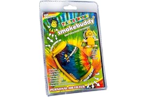 SMOKEBUDDY Smoke Buddy Tie Die Yellow/Orange Assorted Personal Air Filter