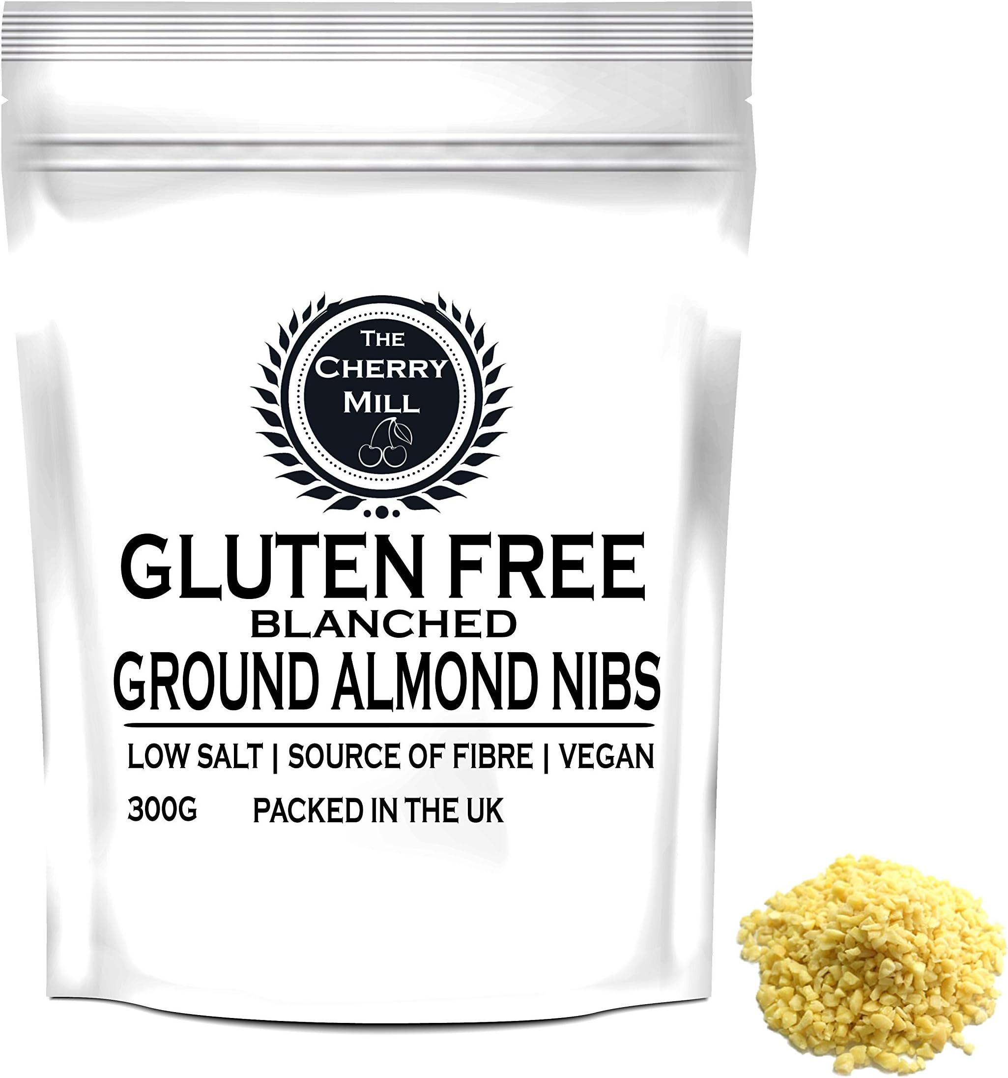 Gluten Free Blanched Ground Almond Flour Nibs 300g