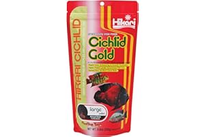 Hikari 8.8-Ounce Cichlid Gold Floating Pellets for Pets, Large