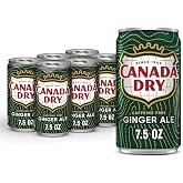 Canada Dry Ginger Ale Soda, 7.5 Oz Cans, 6 Count