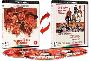 The Good, the Bad and the Ugly (1 Movie, 2 Cuts / Reversible Cover / Bonus Features) [4K UHD + Blu-ray] [Region Free]