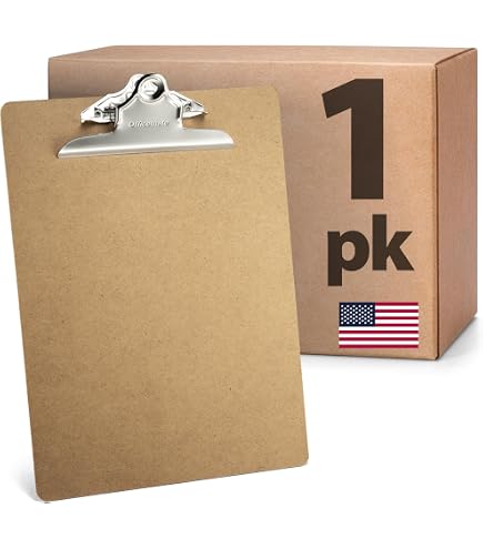 Amazon.com : Officemate Recycled Wood Clipboard, 3 Inch Clip, 1