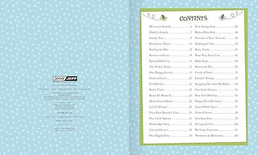 baby memory book first five years diary milestone storage box keepsake scrapbook journal photo album