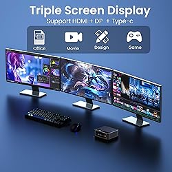 Beelink Mini PC AMD Ryzen 7 5825U Up to 4.5GHz