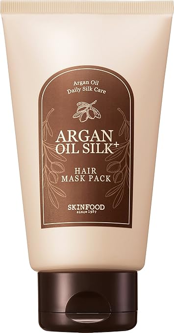 Skin Food Argan Oil Silk Plus Hair Mask Pack 200g Best Korean