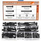 HELIFOUNER 240 Pieces M5 x 30mm /35mm /40mm /45mm