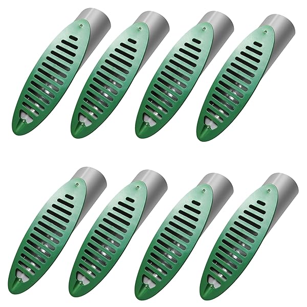 4PCS YARD DRAIN EMITTER,GREEN ANGLED DRAIN FOR SEWAGE...