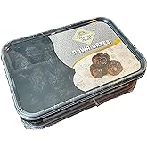 Ajwa Dates Premium Quality 2 pack, 800g/28.2oz total (400g/14.1oz x 2) - Imported from Saudi Arabia, 100% Natural