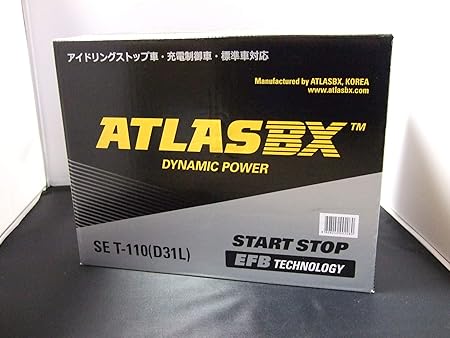 Amazon T 110 D31l アイドルストップ車 標準車用 最長寿命 高性能アトラスバッテリー Nbc カーバッテリー 車 バイク