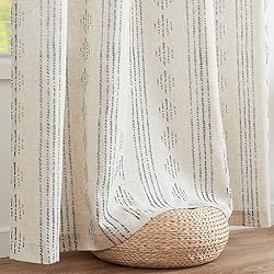 jinchan Boho Curtains Linen Curtains for Living
