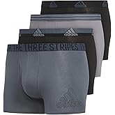 adidas mens Men's Stretch Cotton 4-pack Trunk