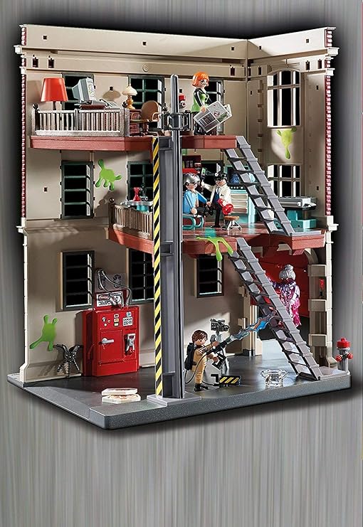 playmobil ghostbusters fire station