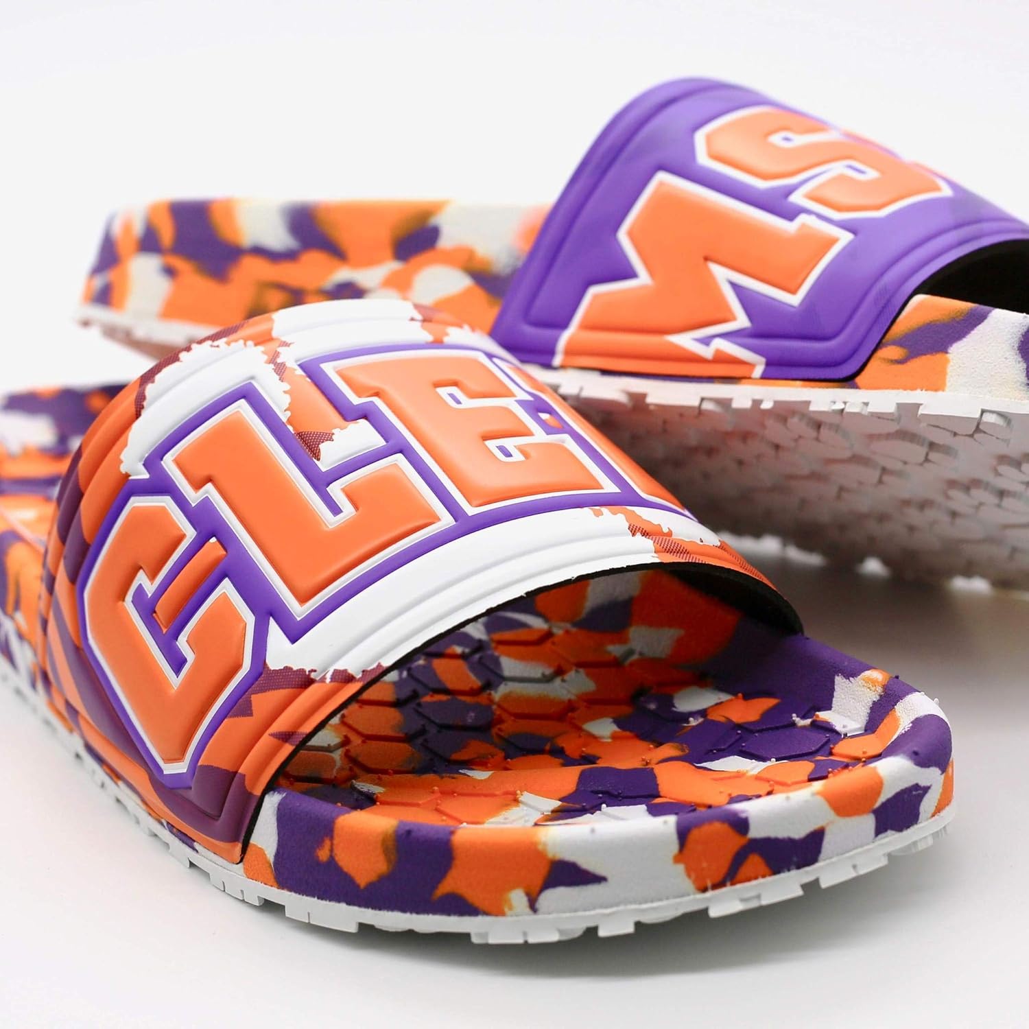 Hype Co NCAA University Sports Slide Sandal Shoe: Clothing