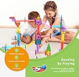 PicassoTiles 150pc Magnetic Marble Run Track Set STEM Educational Toy view 4