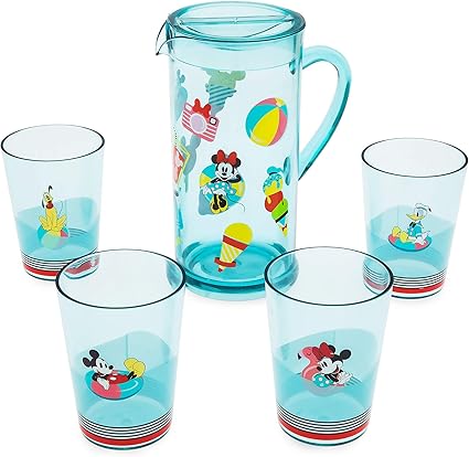 Amazon ディズニー ミッキーマウスと仲間たちピッチャーセット ディズニーイーツ Disney ディズニー 付属品 アクセサリ