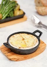 Artesà Mini Cast Iron Casserole with Wooden Board 6.5 inch Round view 2