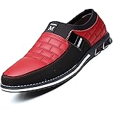 COSIDRAM Mens Casual Shoes Sneakers Loafers Comfort Walking Shoes for Male Business Work Office Dress