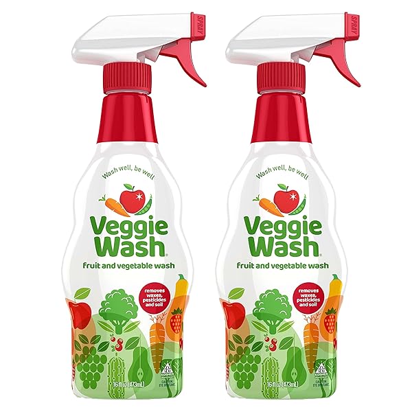 VEGGIE WASH FRUIT & VEGETABLE WASH, PRODUCE WASH...