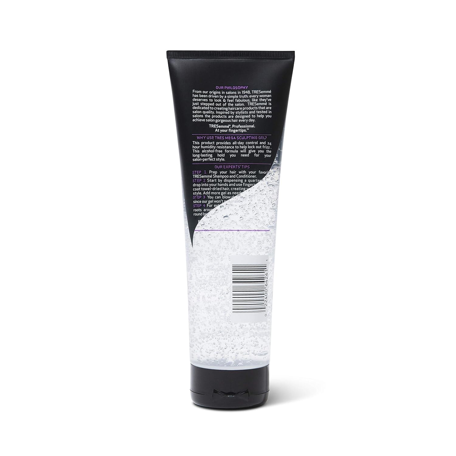 TRESemmé TRES Two Hair Sculpting Gel Mega Firm Control Mega Hold Hair Gel for All Hair Types 9 oz, Pack of 6 : Hair Styling Gels : Beauty