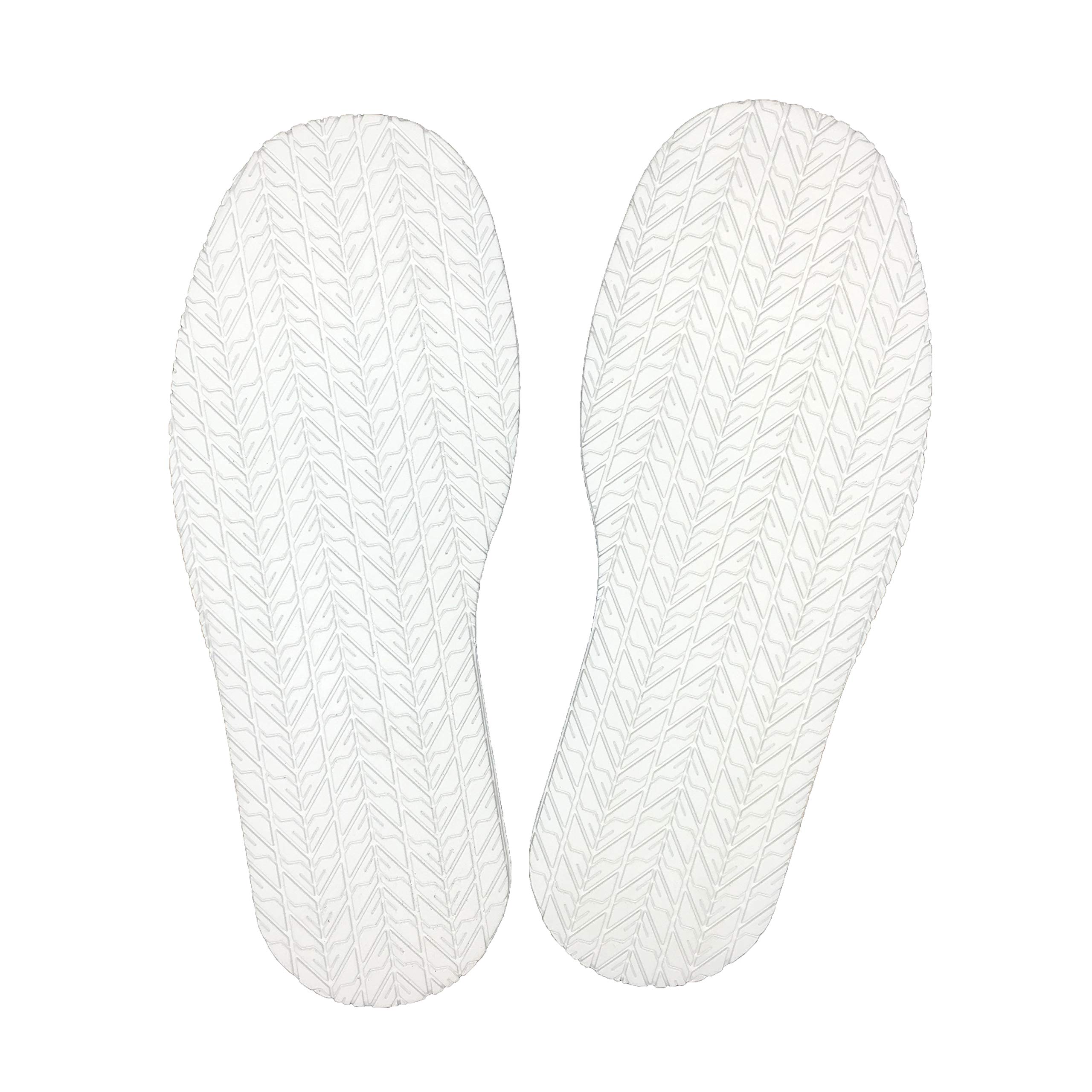 Photo 1 of KANEIJI Shoe Replacement Rubber Out Sole,4mm Thickness, one Pair (White)