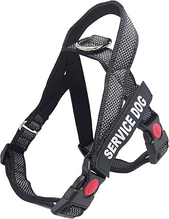 service dog vest with handle