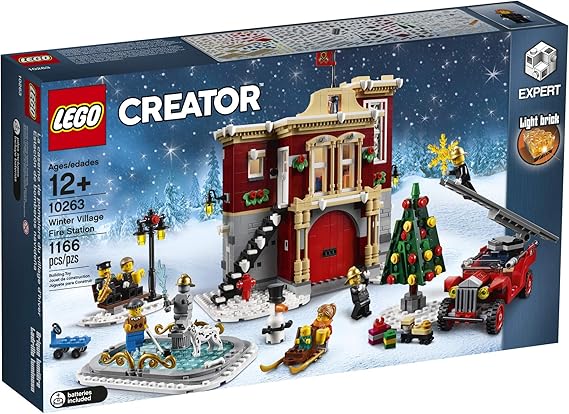 lego creator winter village fire station