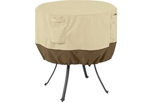 Classic Accessories Veranda Water-Resistant 36 Inch Round Patio Table Cover, Outdoor Table Cover