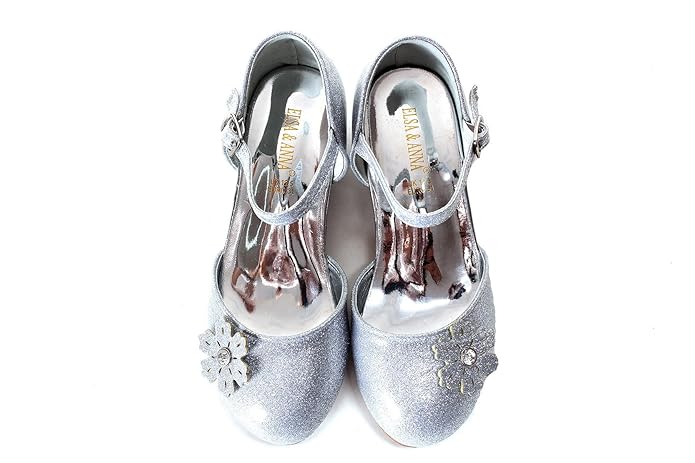 ELSA & ANNA® Mädchen Gute Qualität Schuhe Prinzessin Schnee Königin Gelee Partei Schuhe Sandalen SIL12-SH