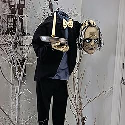 Haunted Hill Farm Life-Size Talking Headless Zombie