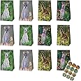 12 Pack Kangaroo Party Bags Kangaroo Birthday Party Supplies Party Favors Kangaroo Goodie Bag Candy Bags for Kids with One Sheet Kangaroo Stickers